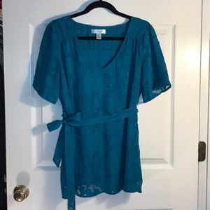 Motherhood Maternity Short Sleeve Blouse